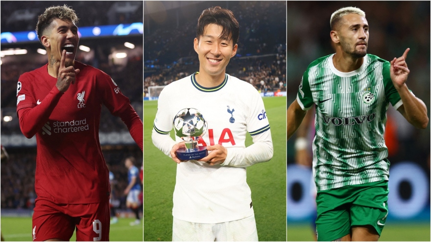 Son Heung Min lọt vào đội hình xuất sắc nhất Cúp C1 châu Âu tuần này